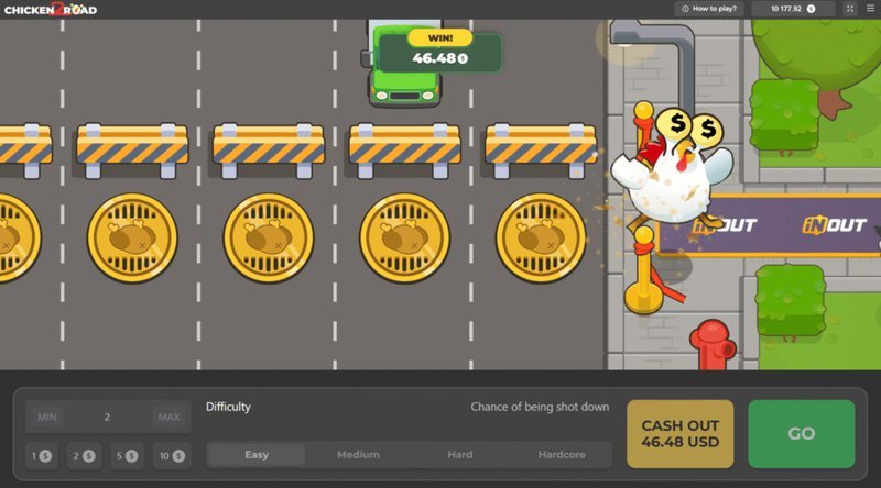 Spain - jeu chicken road 2